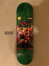 RARE Jim Greco Bad Dudes Skateboard Deck Jeremy Klein Jk Industries HOOK-UPS