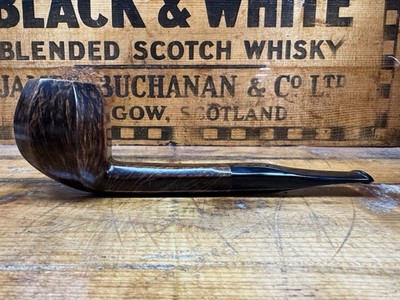 Vintage Early TIM WEST Estate Pipe - Handmade Octagon Billiard Sitter