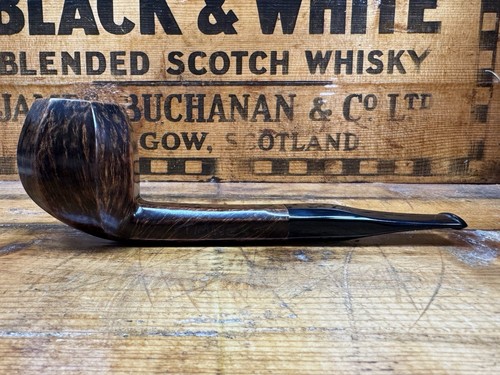 Vintage Early TIM WEST Estate Pipe - Handmade Octagon Billiard Sitter