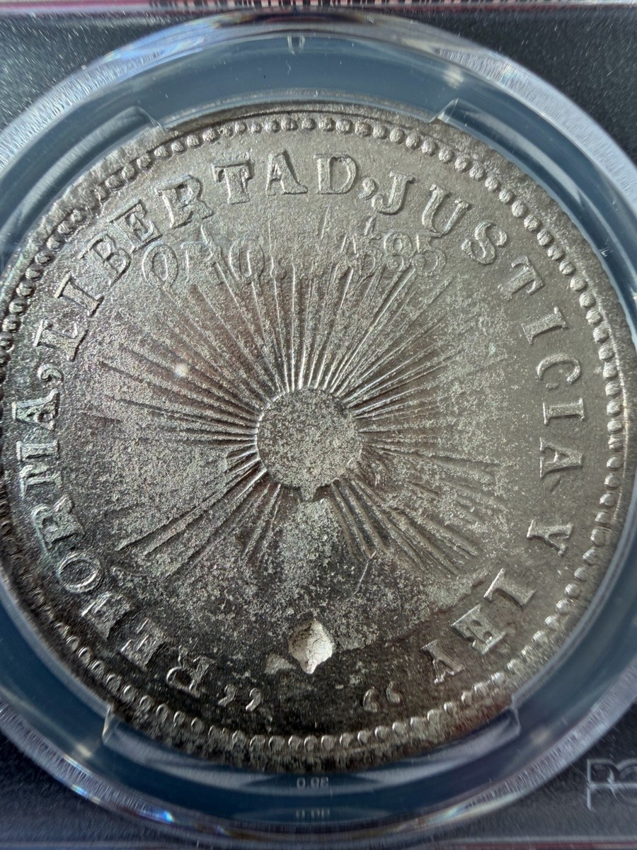 Mexico-Revolutionary GUERRERO Gold with Silver 1914 GRO 2 Pesos
