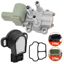 Idle Control Valve + Throttle Position Sensor For 94-97 Toyota Celica 1.8L 2.2L