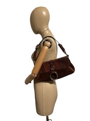 Dolce&Gabbana Women's Suede Exterior Brown Bags & Handbags for