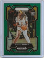 2024 Rickea Jackson Panini Prizm WNBA Green #44 Los Angeles Sparks RC