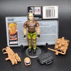 Gi Joe 1990 Salvo 100% Complete w File Card 🔍See Description🔍 Vintage ARAH