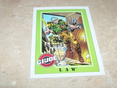 Impel - 1991 GI Joe Trading Card #139 LAW | eBay
