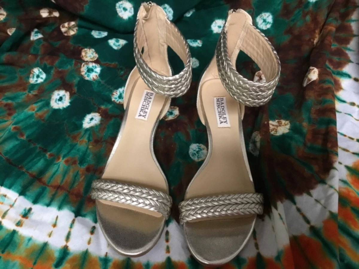 Braided ankle hotsell strap sandals