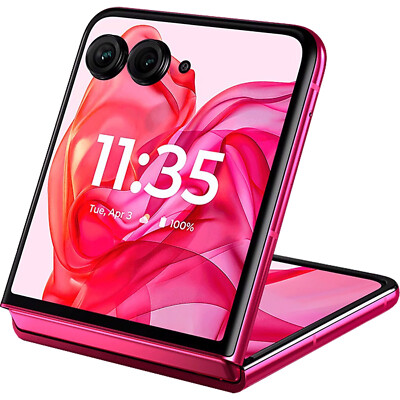 Motorola Razr 50 Ultra 5G Hot Pink 512GB + 12GB Dual-SIM Unlocked