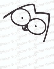 Cat-S 1 mon-Sticker-Funny-Stickers-Decals-Car-Wall-Mirror-Window-140x115mm