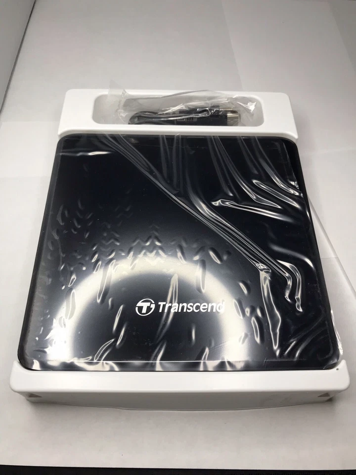 Transcend Portable 24XCD / 8XDVD Writer TS8XDVDS-K Brand New Factory Sealed - Image 2 of 2