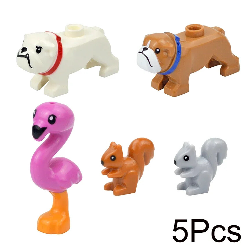 City Animal Building Blocks Duck Swan Cat Pig for LEGO Sets Building Blocks Sets