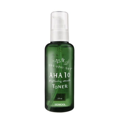 SIDMOOL AHA 10% Brightening Smooth Toner 150mL