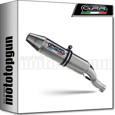 exhaust stainless steel gpr for can am can am outlander 800 passo lungo 2012 12
