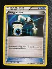 Energy Switch Trainer Card 94/114 Black and White Base Set MINT Condition