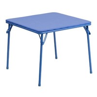 Flash Furniture Kids Folding Table, Blue , New, Free Shipping Flash Furniture Kids Folding Table, Blue , New, Free Shipping
