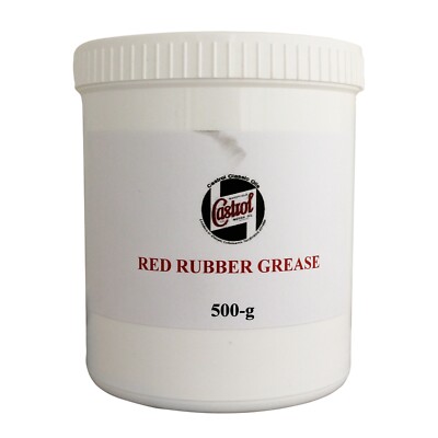 Castrol rotes Gummifett für hydraulische Brems- und Kupplungskomponenten - 500g