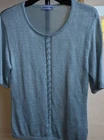 GERARD DAREL PARIS 100% ACETATE SIZE 3  KNITTED TOP MADE IN FRANCE