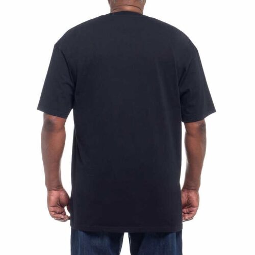 Kirkland Signature Men's 6-pack Black 100% Cotton Crew Neck T-shirt - Picture 5 of 5