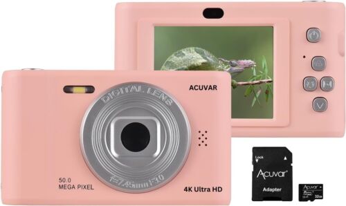 1080P 50Mp Video Digital Camera Digital Point and Shoot Camera 16X Zoom 2.8Inch