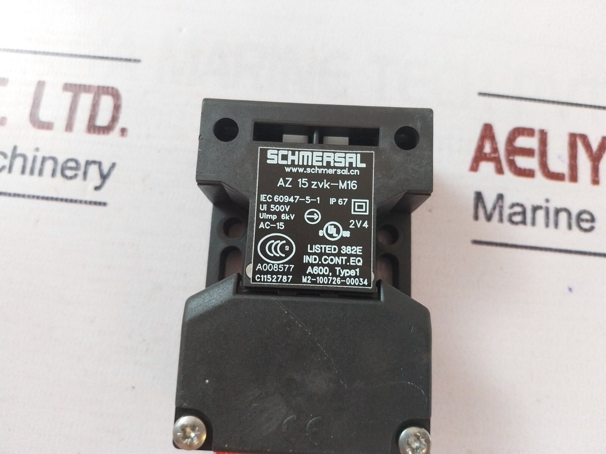 SCHMERSAL AZ 15 ZVK-M16 Safety Switch IP67 IEC 60947-5-1 | eBay