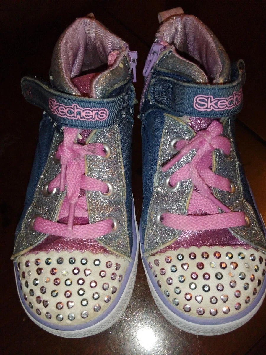Sketchers girls size 10 hotsell