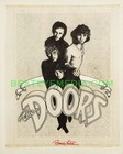 THE DOORS ORIGINAL ART-JIM MORRISON-COMIC ART-CONCERT POSTER-BILL GRAHAM-COMICS — photo 1