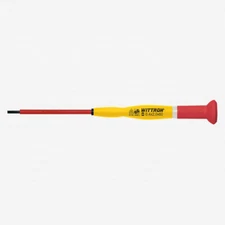 Witte 9T 89934 3 x 75mm Wittron Precision Insulated Slotted Screwdriver