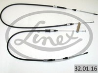 Linex Handbremsseil Bremsseil Hinten Passend FüR Opel Kadett E Daewoo Nexia