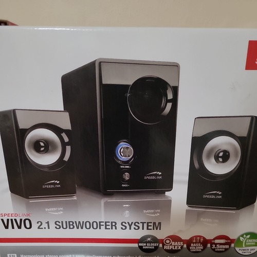 SpeedLink subwoofer Sound 2.1 Speaker System - - 第 3/6 張圖片