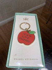 Brand New Enamel Keychain   Teach Love,Inspire .
