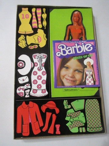 1977 Mattel Barbie dress-up set Colorforms Toy - Picture 2 of 3