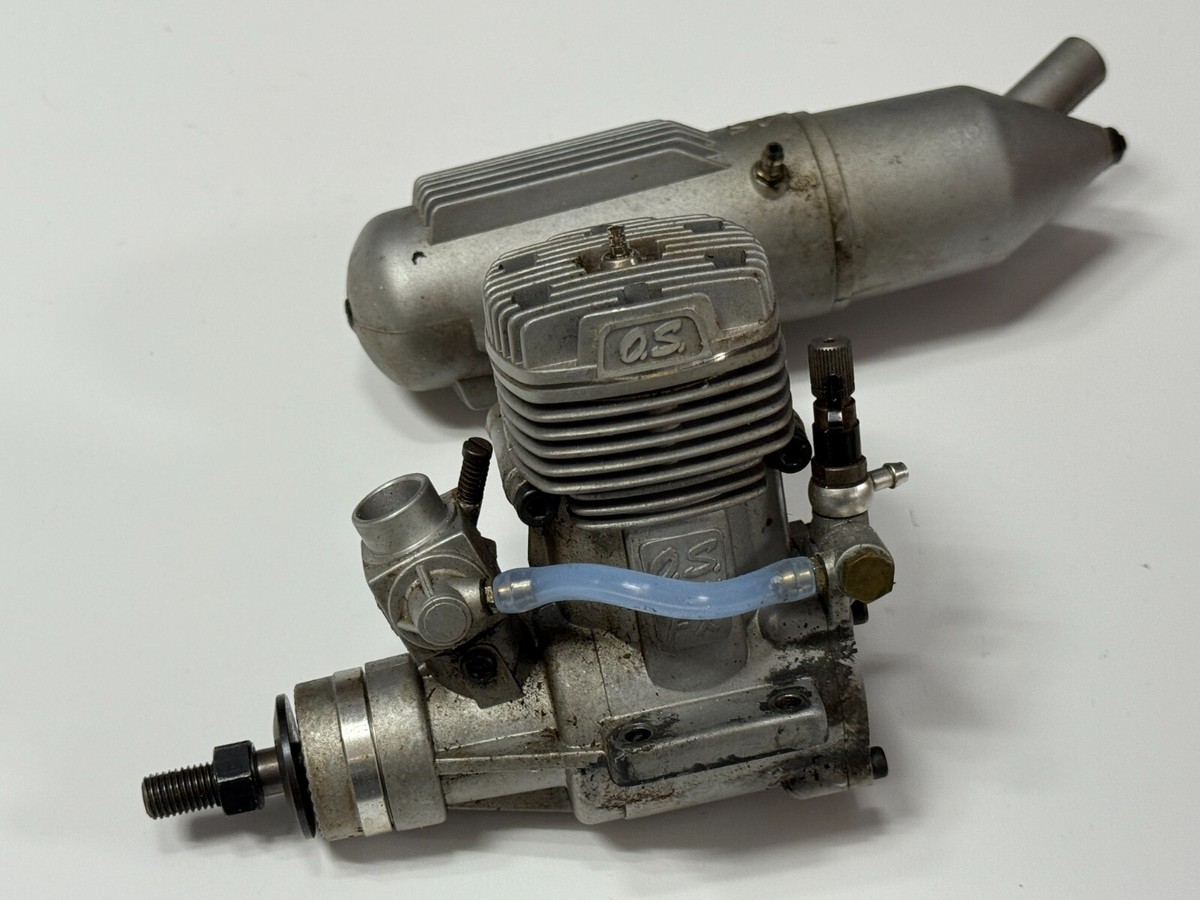 OS .61 FX Two 2 Stroke RC Airplane NITRO Engine W/ Muffler 61fx 61