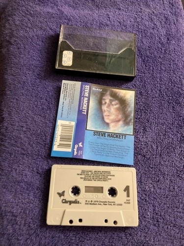 Steve Hackett - Spectral Mornings. Cassette (1979) Mint.