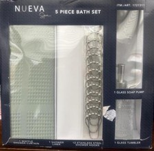 NWD Nueva Spa 4 Piece Bath Set. Green