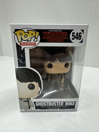 Funko POP! Television Stranger Things Ghostbusters Mike #546