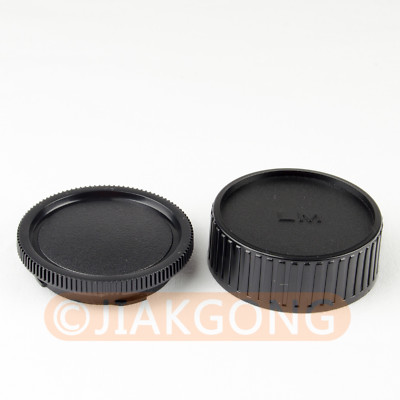 DSLRKIT Rear Lens + Camera body Cover cap For Leica M LM Camera
