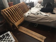 Antique Wooden Bedframe