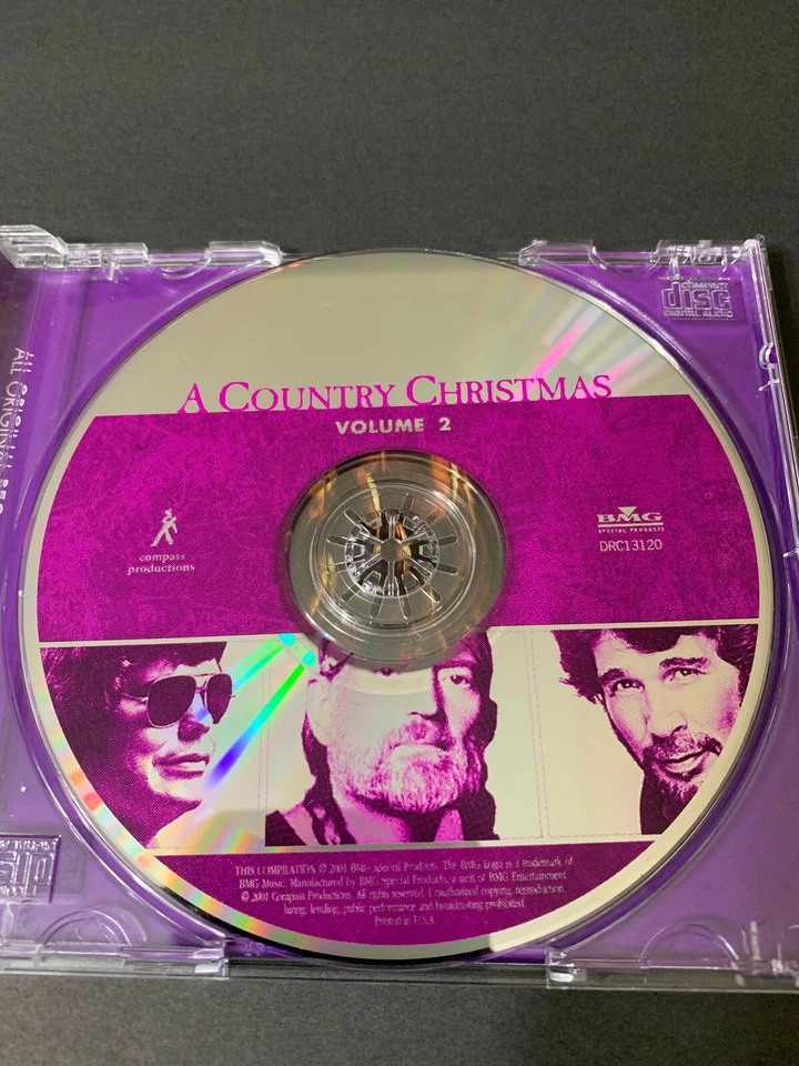 A Country Christmas, Vol. 2 - BMG / Holiday Traditions 2001 Compilation Alabama - Imagem 4 de 4