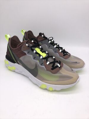 Nike React Element 87 Desert Sand AQ1090-002 New Mens Size