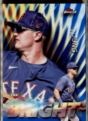 2024 Finest #FSB-14 Josh Jung Future So Bright Blue Refractors #/99