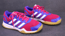 Adidas Interplay Damen Sneaker Sportschuhe Gr. 36 fuchsia lila weiß Mesh SB2208