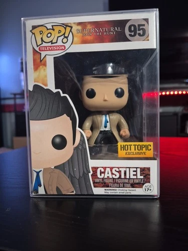 Funko Pop Television: Supernatural - Castiel #95 Hot Topic Exclusive w/Protector