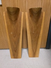 Wooden Jersey Display Necklace Form Jewelry Stand 19" x 6"