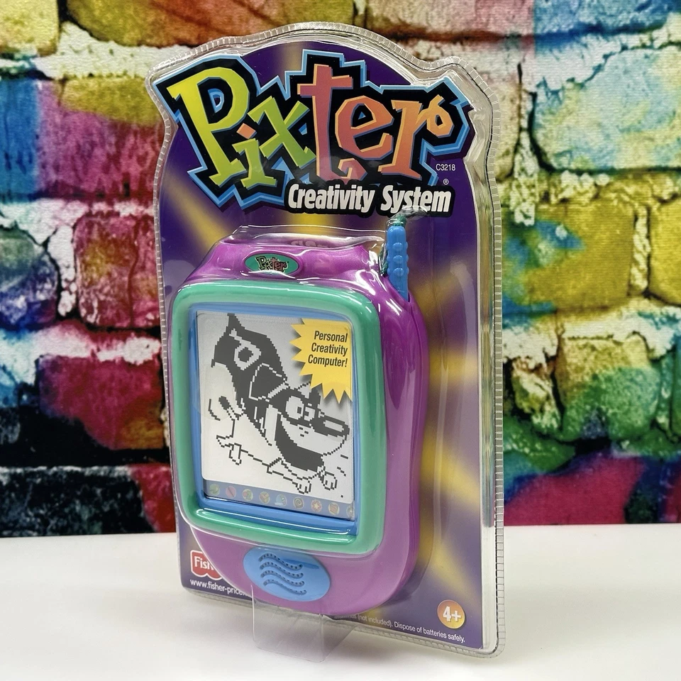 Nuevo Sistema de Creatividad Pixter C3218 Fisher-Price 2003 Vintage Niños Niño Sellado Foto 3 de 4