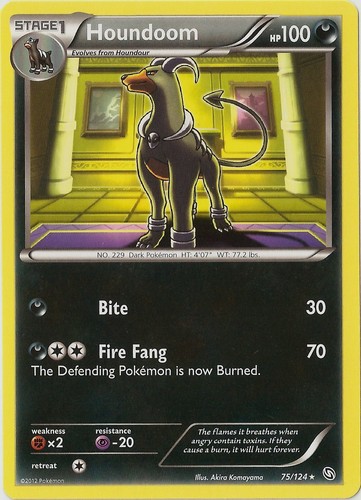 Houndoom 75/124 Dragons Exalted