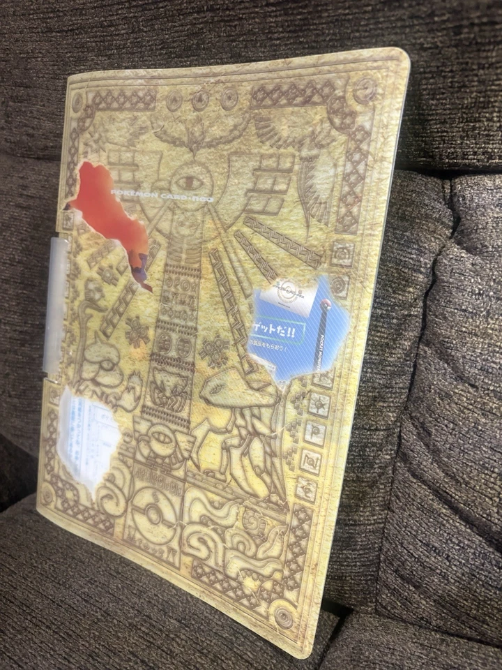 Pokemon Card Neo Premium File 2 Japanese Neo Genesis Binder Super RARE Must Have - Image 2 of 4