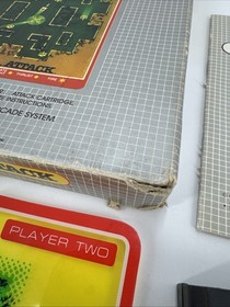 Armor Attack Vectrex Complete In Box CIB Good Shape With Overlay Manual Tray