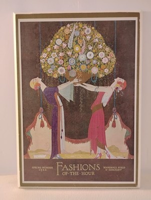 Super Rare Marshall Field & Company Fashions Of The Hour Art Print By J Bolegard