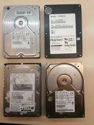 LOT HDD 3.5'' CSI IDE QUANTUM IBM FUJUTSU KONVOLT NOT TESTED - Bild 1 von 4
