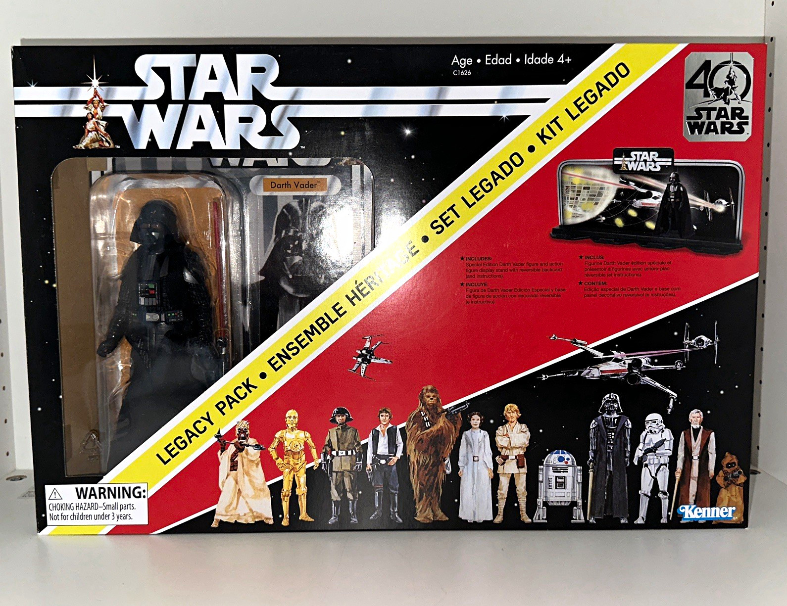 Star Wars Black Series 40th Anniversary Legacy Pack Darth Vader OVP 2017