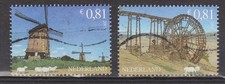 Netherlands 2350 - 2351 used Watermanagement in China en Nederland 2005 Pays Bas